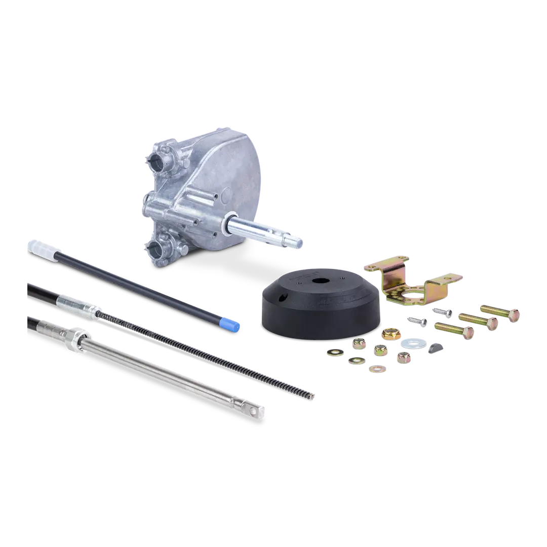 Seastar SS13714 14-inch Quick Connect Steering Kit for Marine Applications