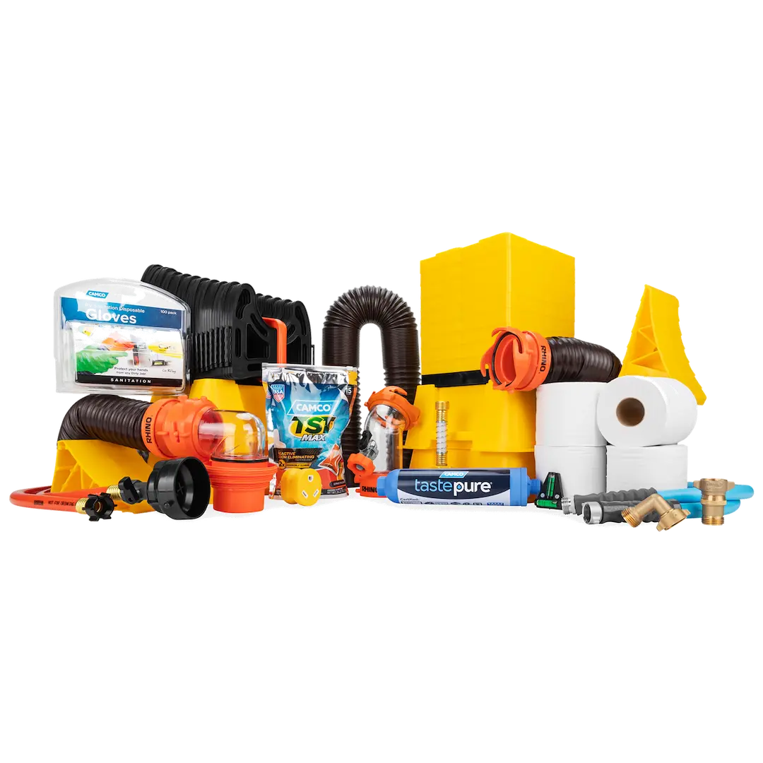 Camco Day of Delivery Kit - Boxed Travel Package (Part Number 44791)