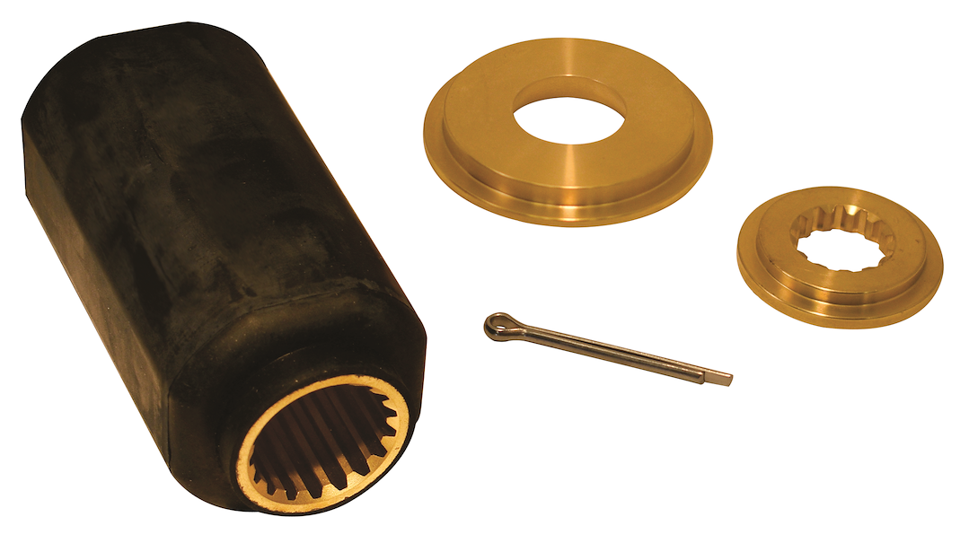 EMP EMP106B Hub Kit for 1968 and Up Jeep Models - 4.25 Gallons Red Coating