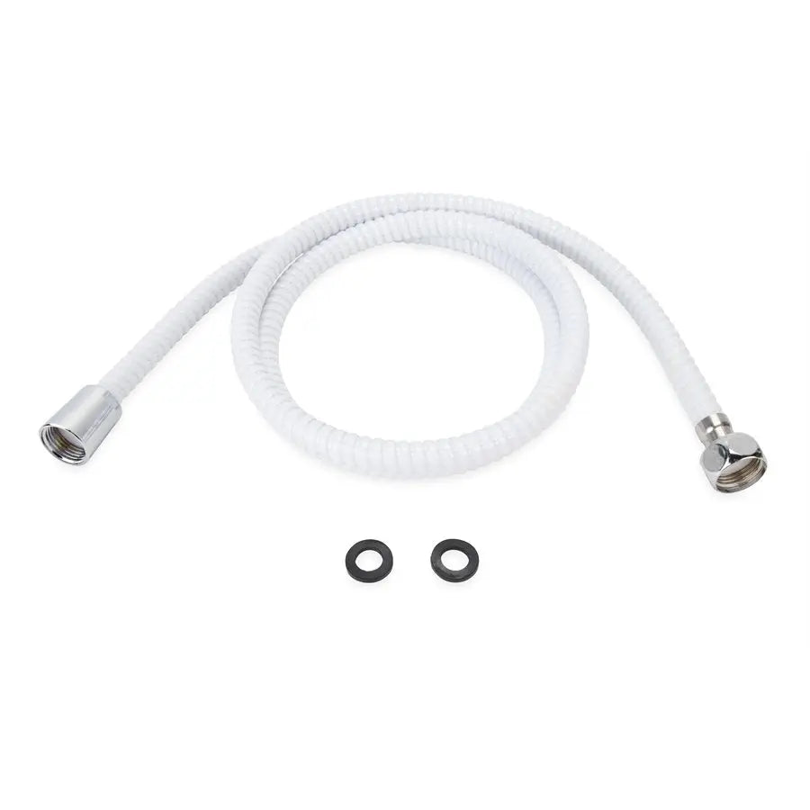 Camco 43717 White 60-Inch Shower Hose for RV and Marine Use