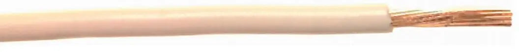 EAST PENN 02387 16 Gauge White Wire – 1000 Feet Roll for Reliable Electrical Connections