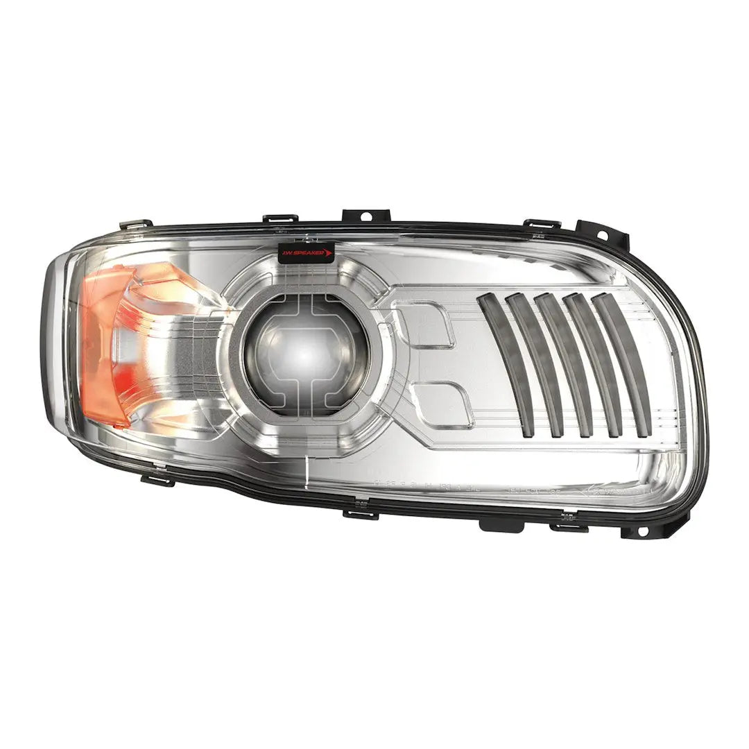 JW Speaker 9600-12V Heated RH Chrome Headlight Assembly