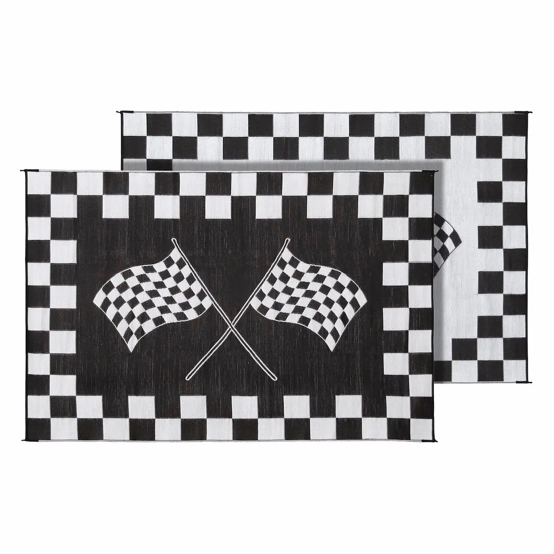 Faulkner Mat Finish Line 6x9 - Durable Non-Slip Floor Mat