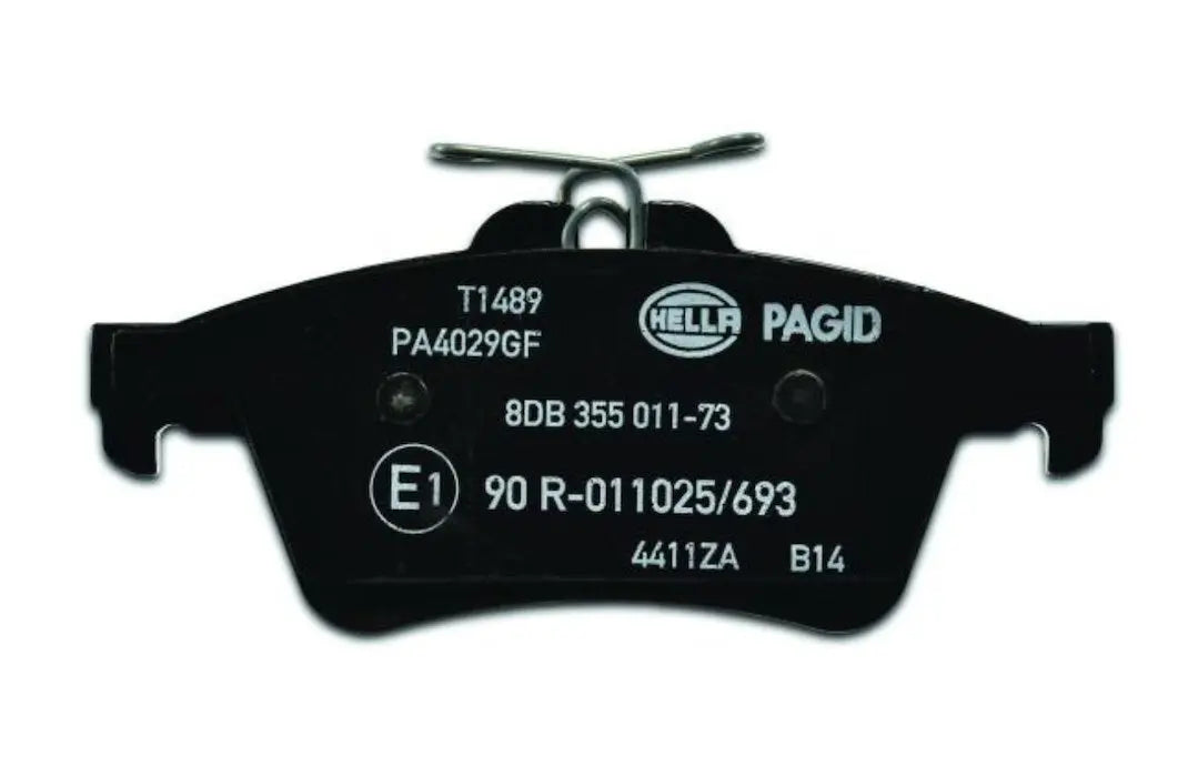 Hella Brake Pad Set for Disc Brakes - Part Number 355011731