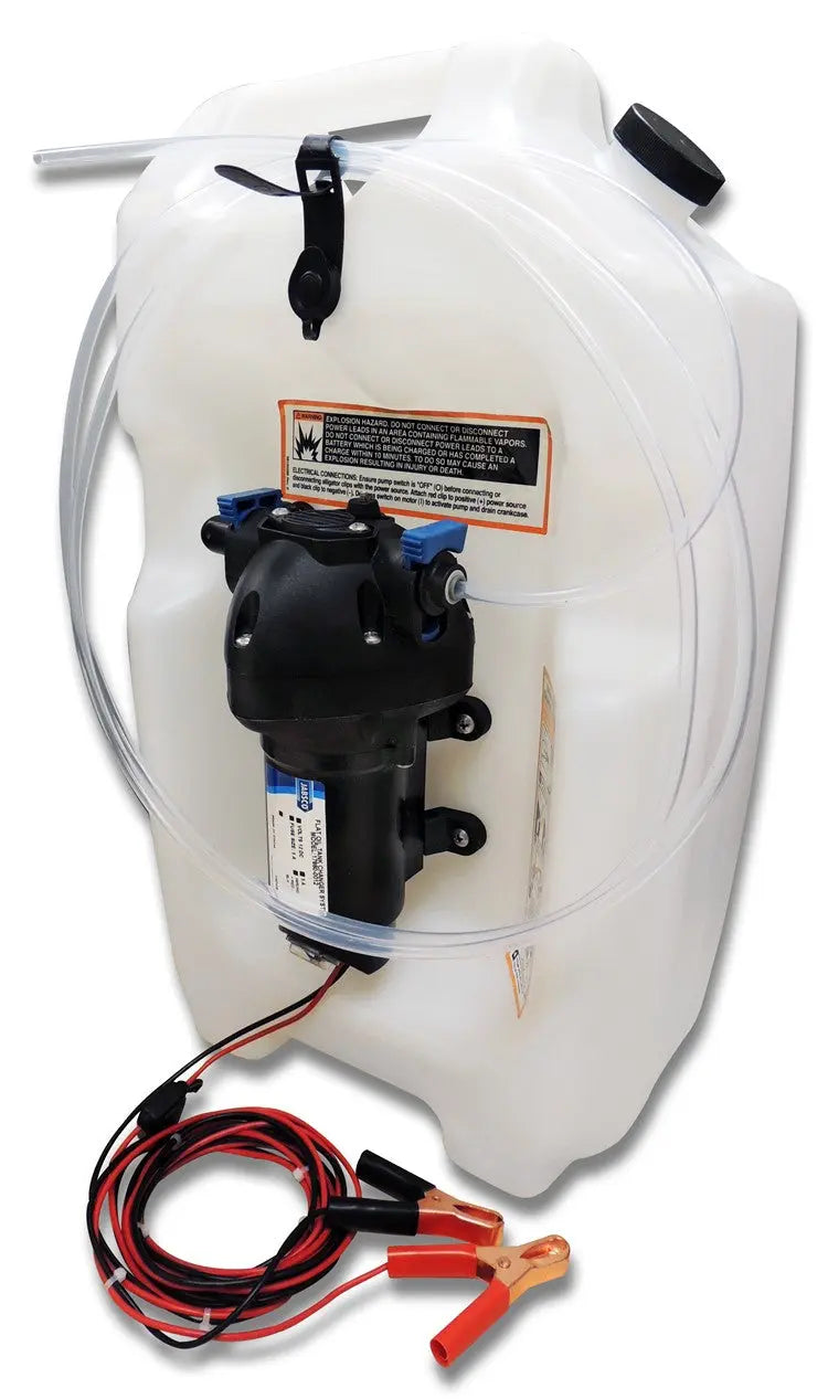 JABSCO 178602012 Flat Tank Oil Changer, 12V - Reliable Marine Oil Management Solution