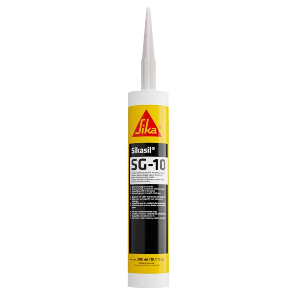 AP Products SIKASIL SG-10 295 ml White Sealant - High-Performance Construction Adhesive