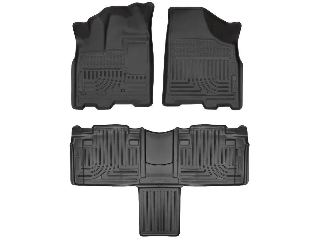 HUSKYLINER WB Front & Second Seat Floor Liner for Toyota Sienna (2011-2020) Part #93861