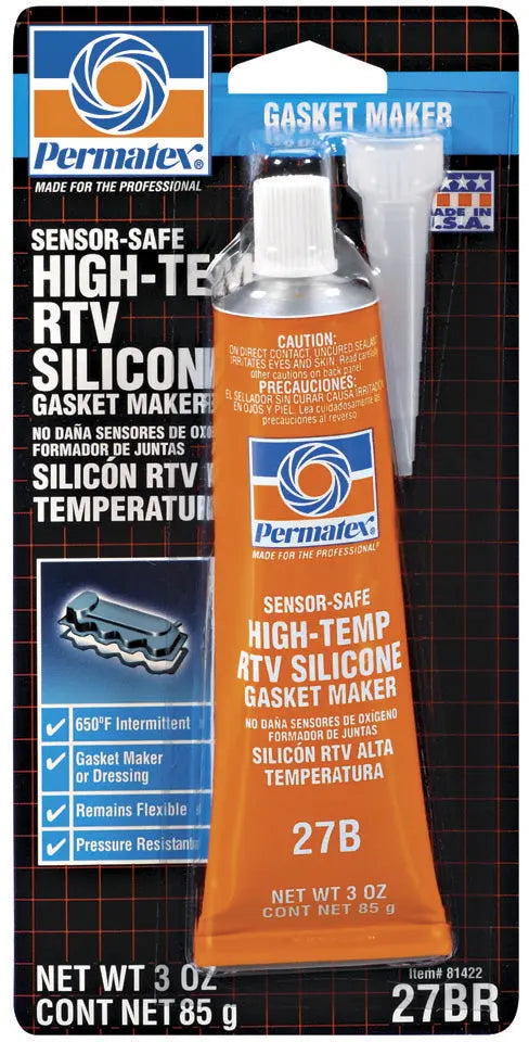 PERMTX-LOCKT Silicone Form-A-GST Sealant, Part 81422