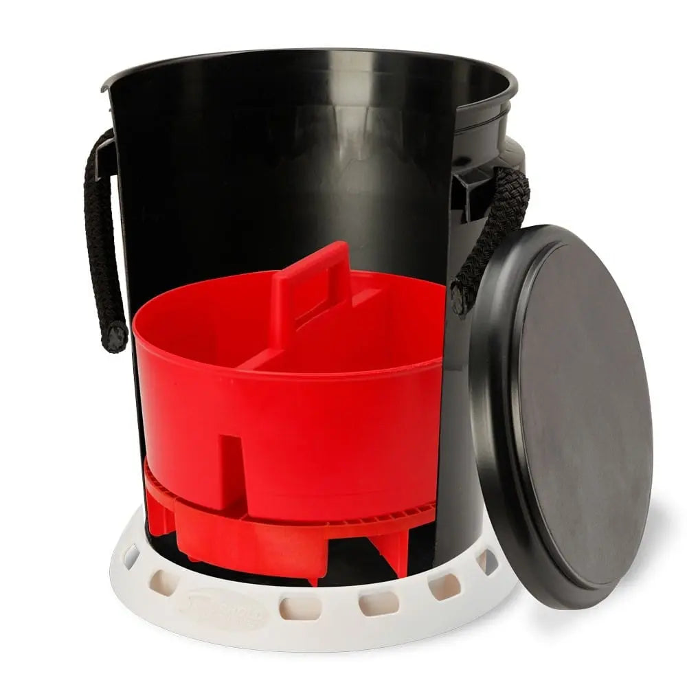 SHURHOLD IND 2464 5-Gallon Black Bucket Kit with Base