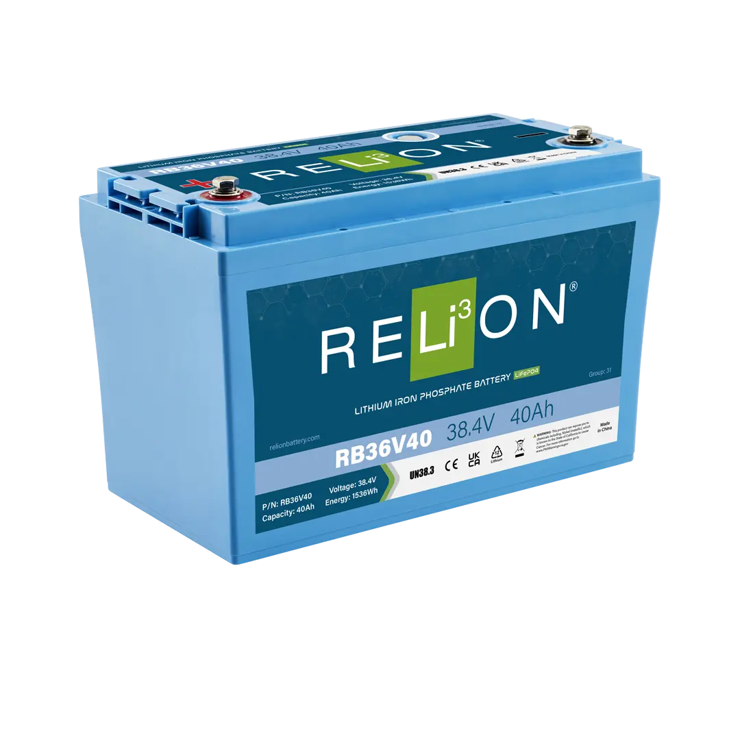 RELION RB36V40 LifePo4 Legacy Lithium Battery for Extended Power Solutions