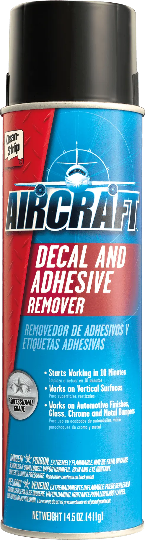 WM Barr & Co EAD909 Aircraft Decal & Adhesive Remover – Effective Solution for Aircraft Surface Maintenance