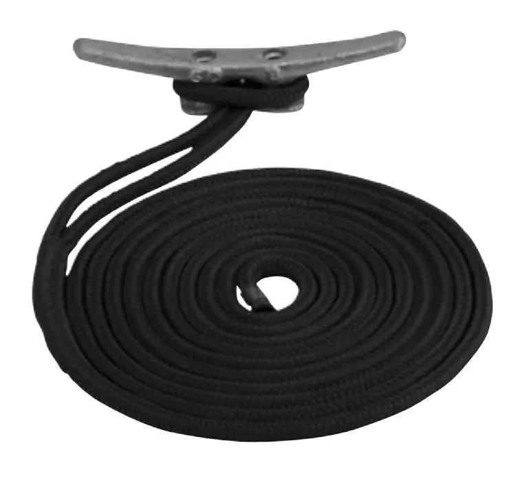 Sea Dog Double Braided Nylon Dock Line - Part Number 2116015BK1
