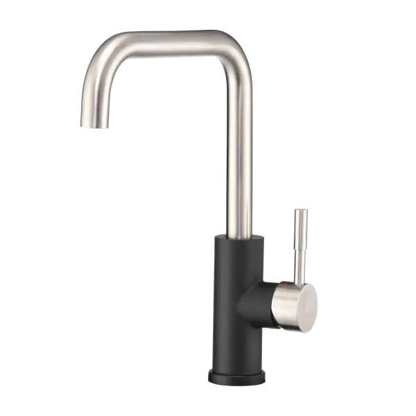 Dura Faucet DFMK533LKM Squared-Arc Kitchen Faucet with Modern Design