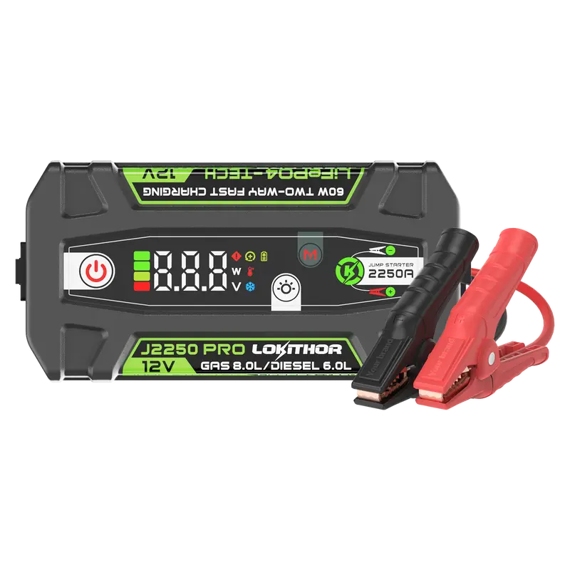 Lokithor J2250PRO 2250A Lithium Iron Phosphate Jump Starter