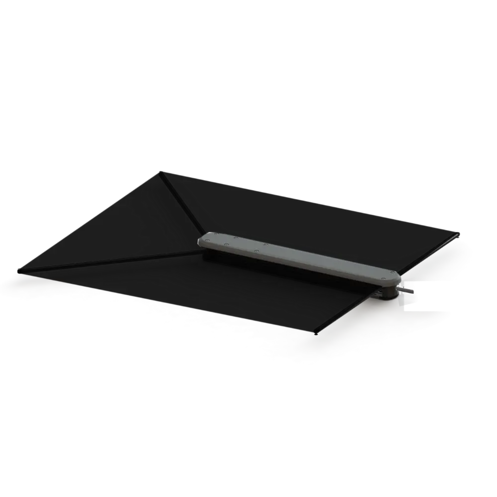 TACO METALS Shade Fin with Black Fabric Bag and Rod – Model T1030004
