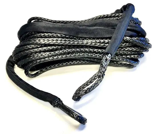 HELIX RACING Synthetic Winch Rope 3/16 inch x 50 ft - Durable and Reliable Recovery Gear