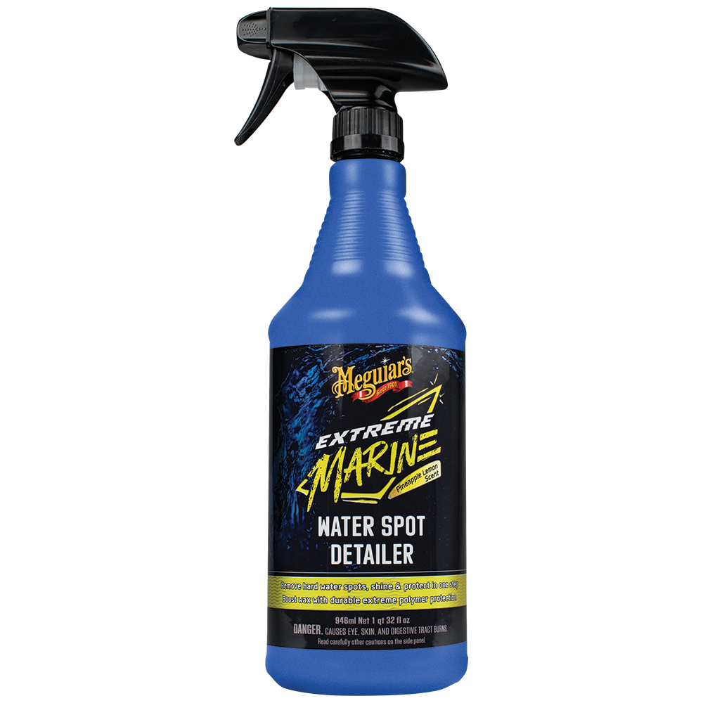 Meguiar's Wax M180232 Extreme Marine Water Spot Detailer – 32 oz