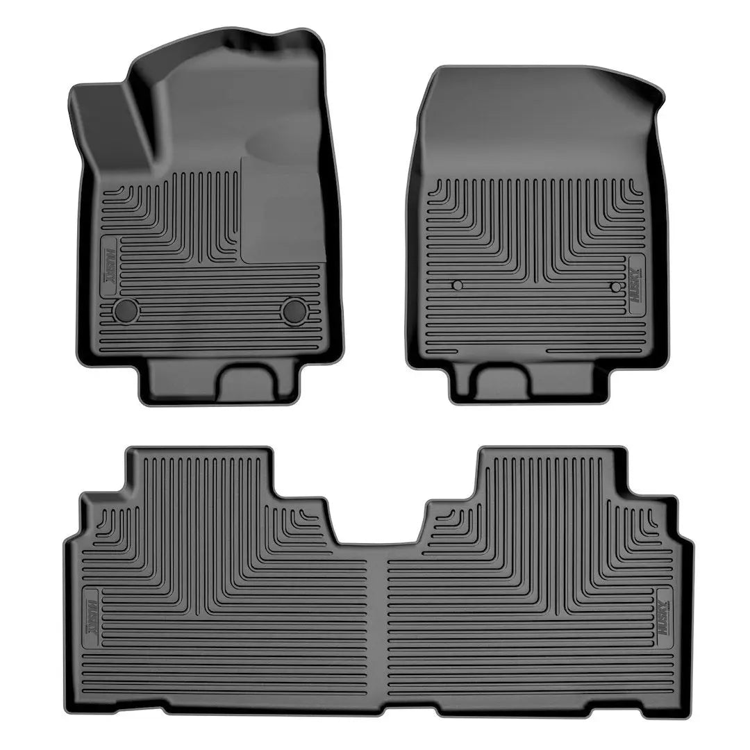 HUSKYLINER WB Front & Second Seat Floor Liner for Cadillac LYRIQ and Honda Prologue
