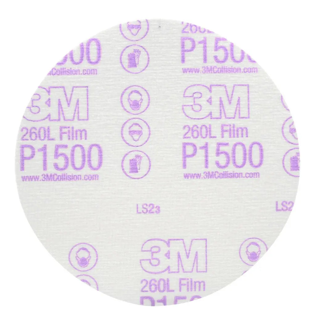 3M Hookit GRT1500 6-Foot Hook and Loop Abrasive Sheet Rolls, 100 Sheets per Box