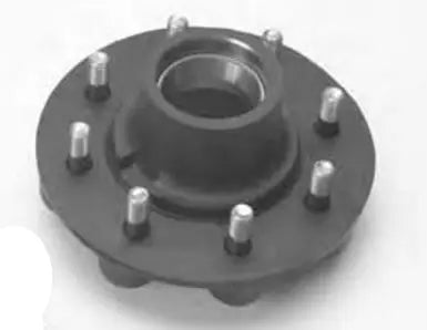 Dexter Axle Hub 8K 865 Disc Brake with 5/8 Inch Grease Cups – Part Number 00839907