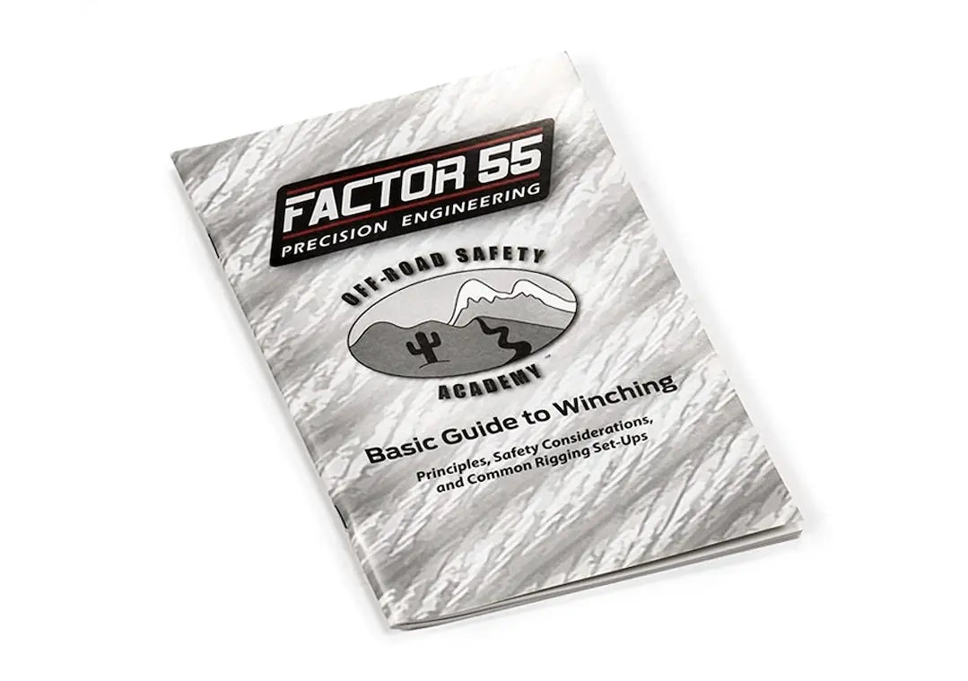 Factor 55 Basic Guide to Winching Manual (Part #10000)