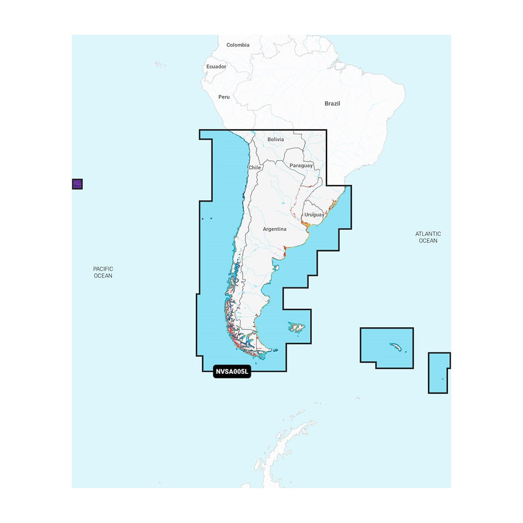 Garmin Carto Chile, Argentina & Easter Island Map Update - Part Number 010C128600
