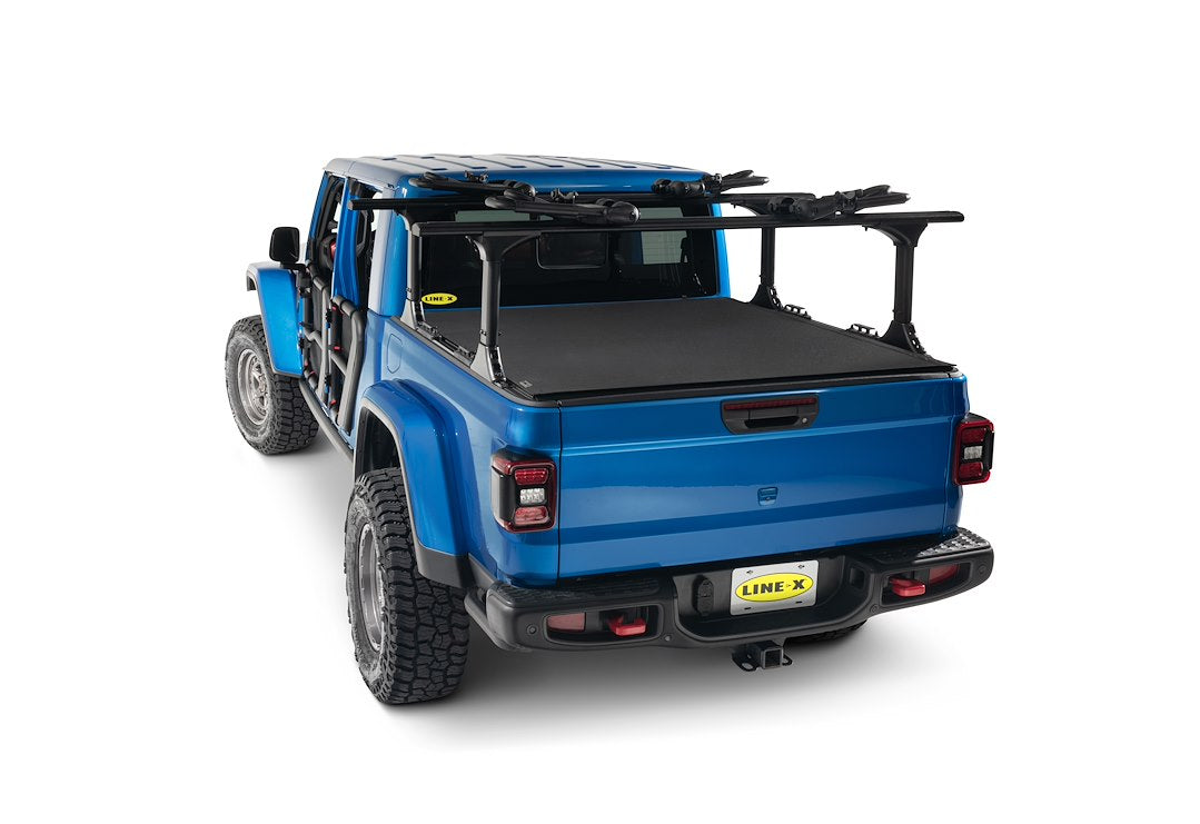 TRUCK GEAR Hard Roll Tonneau Cover for Toyota Tundra 6.5-Foot Bed with Deck Rails – TGHR15643