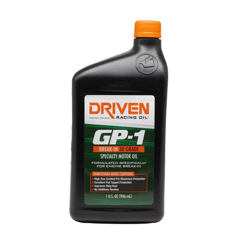 Driven Race GP-1 Break-In 30 Grade - Quart
