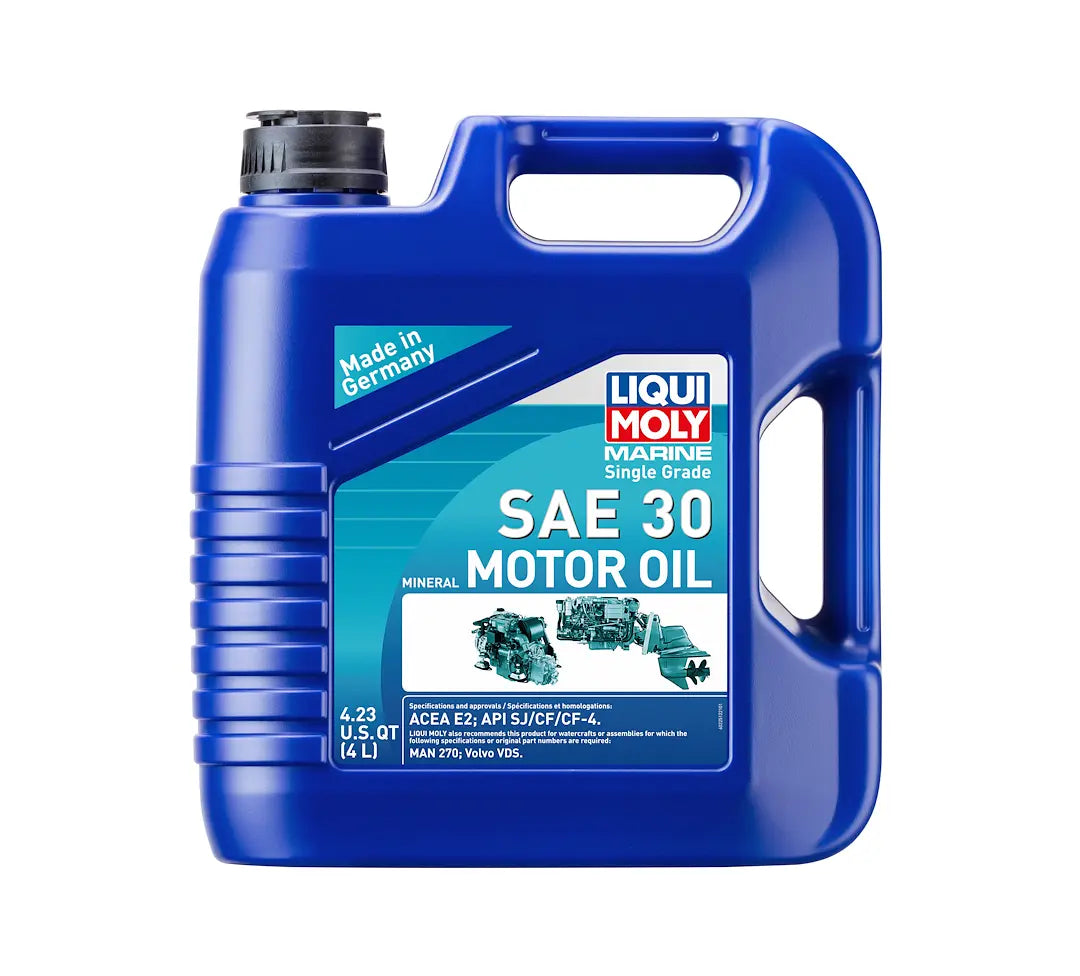 LIQUI MOLY Marine Single Grade SAE 30 Oil - Reliable Lubrication for Marine Engines