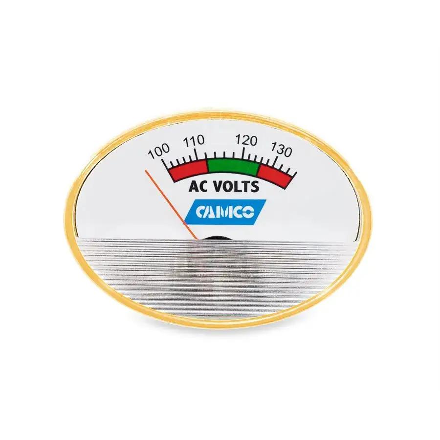 Camco AC Volt Meter (Part Number 55263) for Accurate Voltage Monitoring by CAMCO