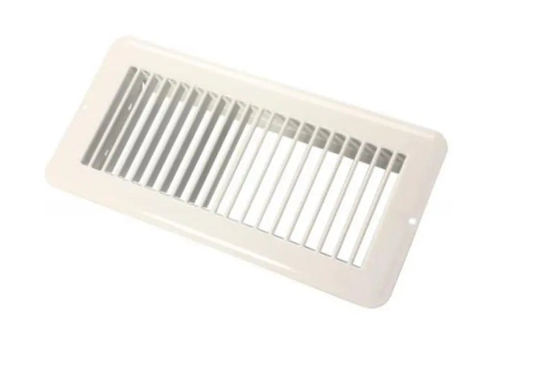 JR Products 4 x 10 Floor Register, White - Model 0228985
