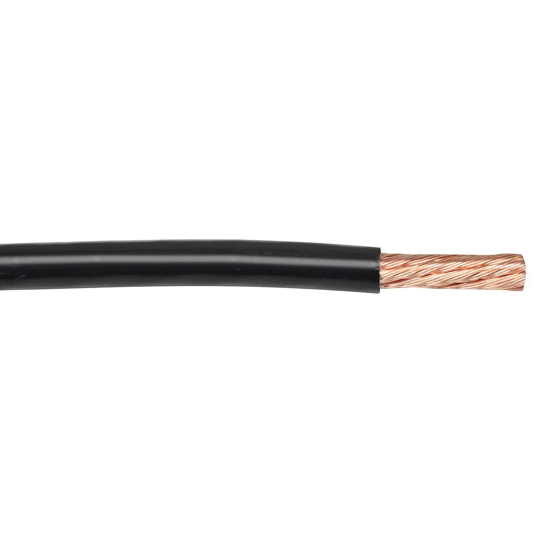 EAST PENN 02360 16-Gauge Black Wire - 100 Feet Roll
