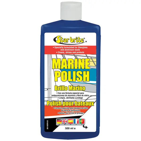 Star Brite Marine Polish 500 ml (Part Number 080116SP) – Enhance and Protect Your Boat’s Finish