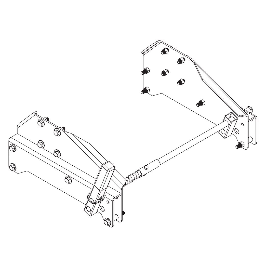 DEMCO Part 6059 Manually Operated Slide Siderails for Safe, Secure Transport
