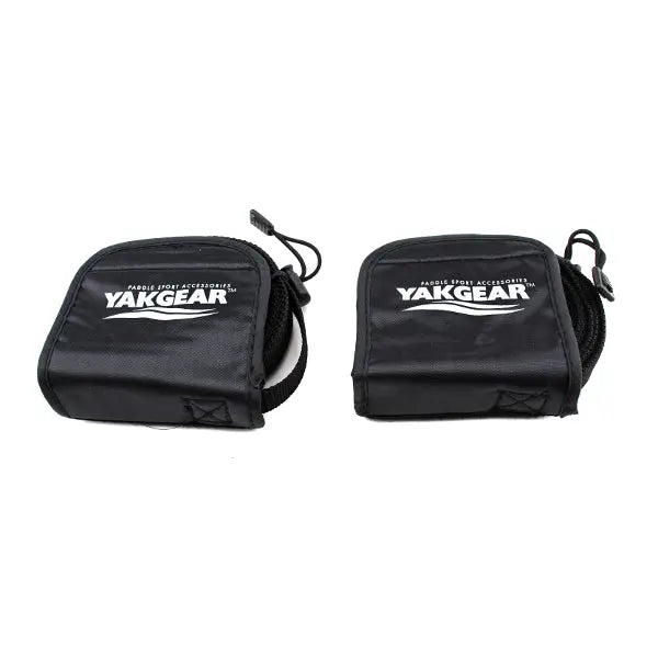 YAKGEAR 15 ft Tie Down Straps with Cover (Pair) - Durable Cargo Securement