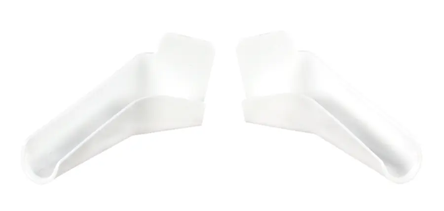 JR Products 655FLEXPWA Flex Extension Rain Gutter Screen with Poly-Wrap