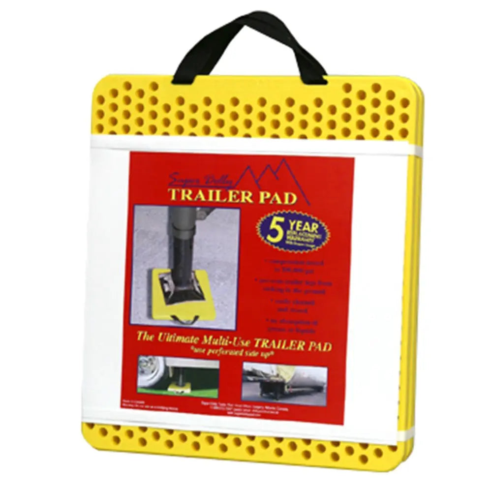 AP Products Super Dolly Jack Pad 2-Pack - Heavy-Duty Support for Machinery and Equipment