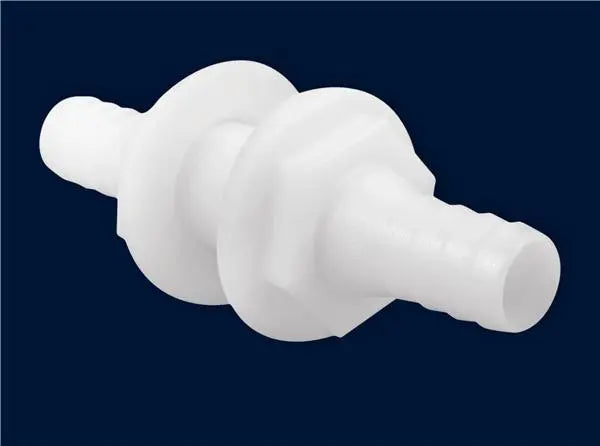Attwood Mari Conn-Th 0.75 White Double (Part #38783)