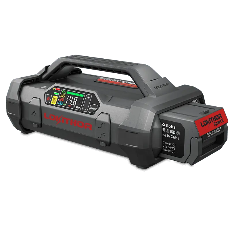 Lokithor Lokapartx Jump Starter with Detachable Battery - Portable Emergency Power Pack