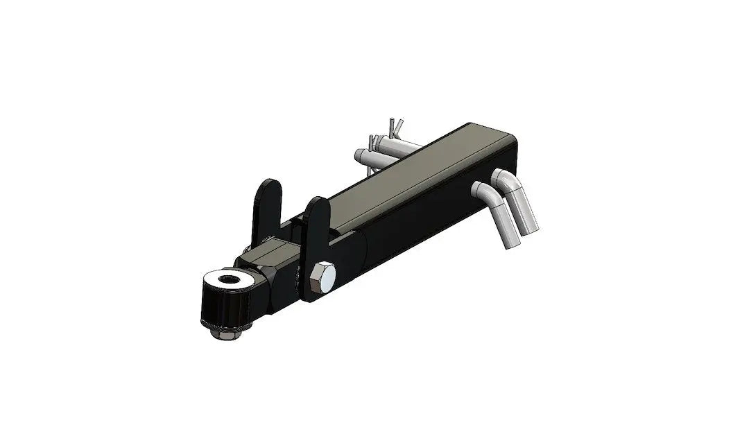 BLUE OX BX88448 2-1/2-Inch Tow Bar Hitch Connector for Heavy-Duty Towing