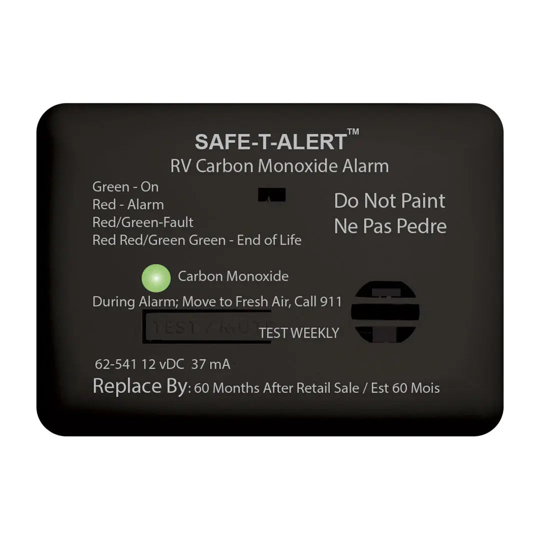 MTI Industry Carbon Monoxide Alarm - Black Surface (Part #62541BL)