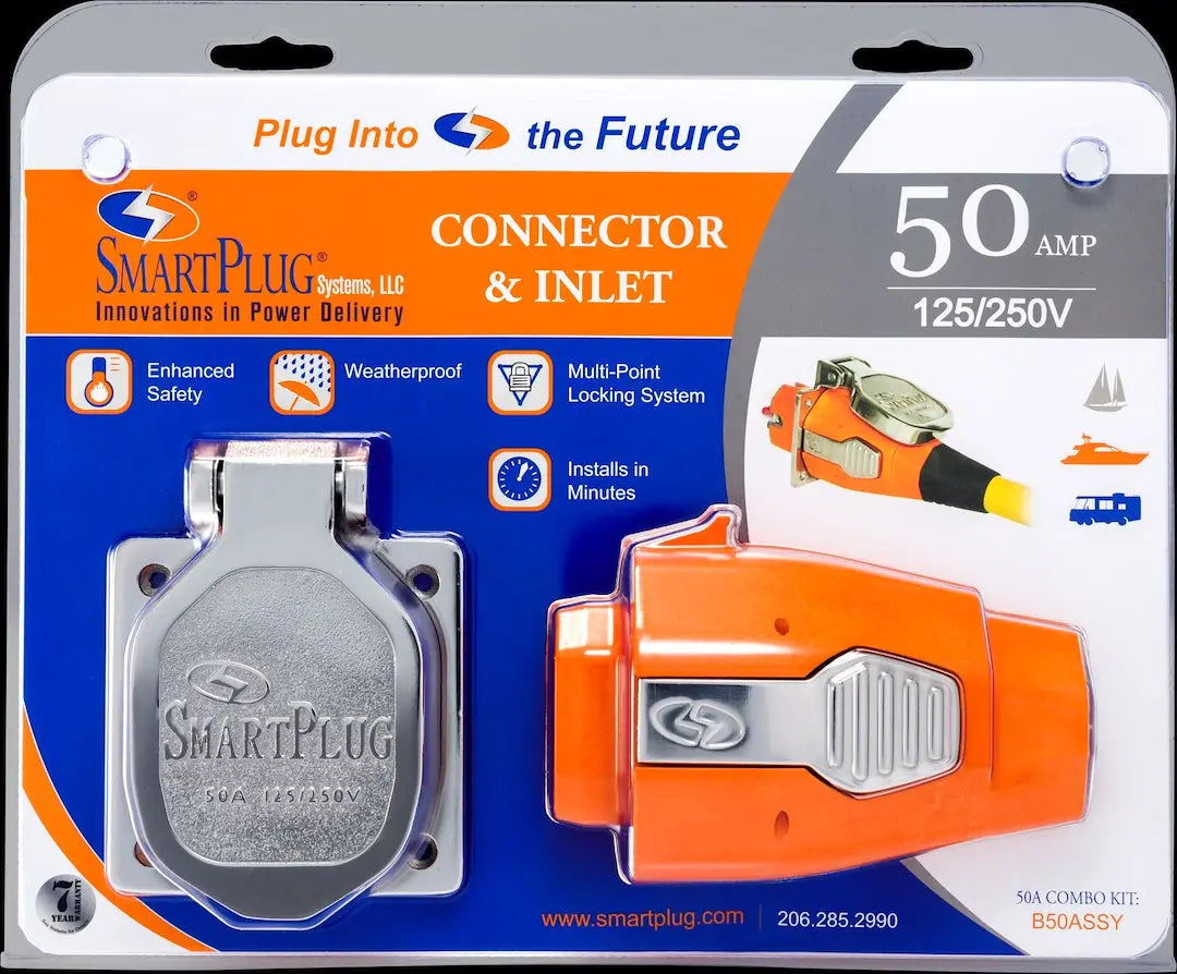 SMART PLUG B50ASSY 50Amp F Connect & SS Inlet for Reliable Power Connections