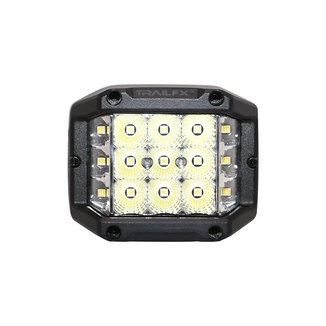 TrailFX POD Side Shooter 15x5W LED Flood Light - Durable Off-Road Lighting Solution