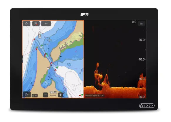 RAYMARINE Axiom 2 12-inch Chartplotter with Sonar – Advanced Marine Navigation System