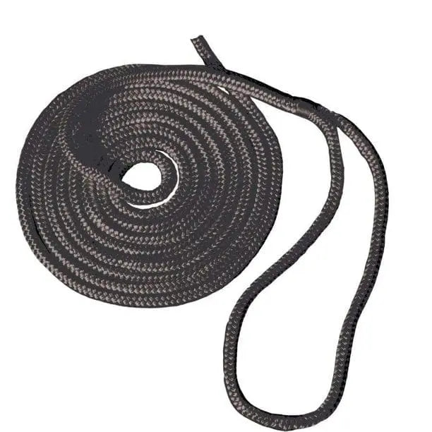 T-H Marine Dock Line 1/2" x 25' Double Braid Boat Rope - ECO52897DP
