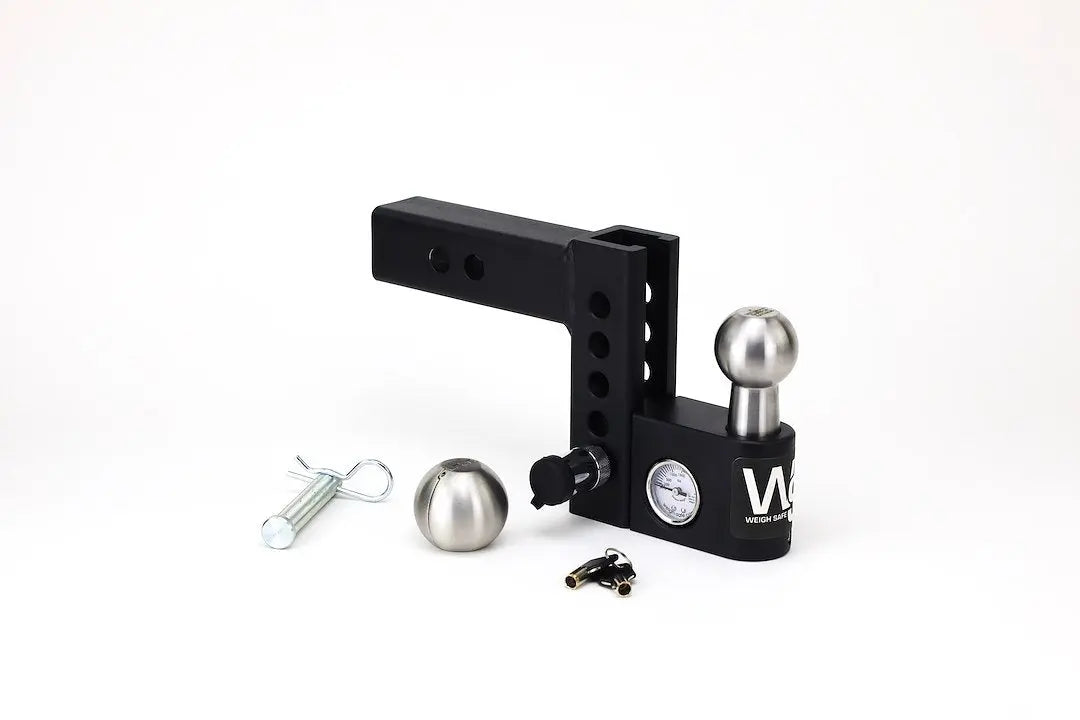 Weigh Safe AWS42 Aero Hitch with 4-Inch Drop and 2-Inch Receiver