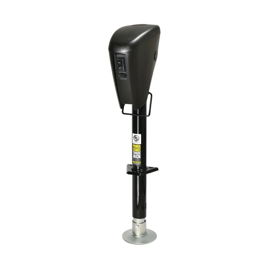 Lippert Components Power Stance 3500 Power Tongue Jack - Heavy Duty RV Jack with Electric Lift