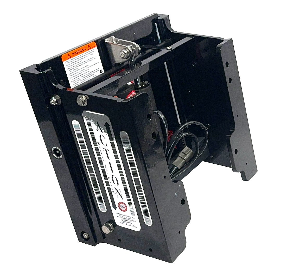 BOBS Machine 100108001P 8' Action Series Powder-Coated Black