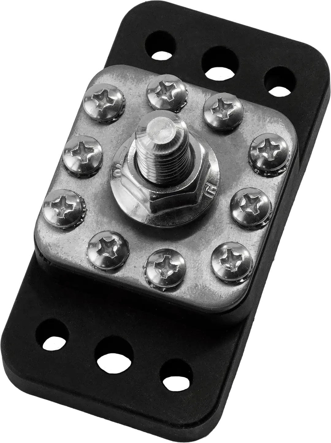 EGIS MOBILE Power Post Plus M10 (3/8 inch) Post with 1 Inch Base