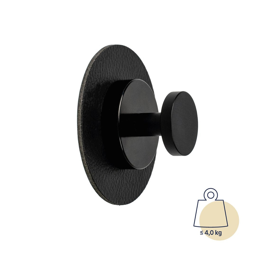 SILWY MAGNET Magnetic Hook Spot Black - H00014SA1 for Secure Hanging and Organization